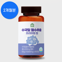 수국잎 열수추출 프리미엄 정 1000mg x 60정, 2개월분(60g*1개)