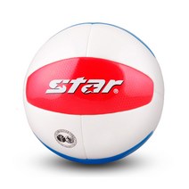 스타 족구공 사인볼(하이브리드) 1 (JB241 스타), 화이트블루레드