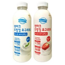 덴마크 드링킹요구르트 플레인 750mLx5병/대용량/무배, 750ml