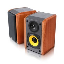 브리츠 2채널 PC 스피커/BR-1000A2/AC 전원/고밀도 우든 MDF 인크로저 탑재/듀얼 RCA 입력단자/클립식 스피커 연결