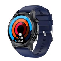 IP68 방수 ECG PPG 혈액 스마트워치 체온 모니터링 피트니스 스포츠 기록, 02 BLUE TPU