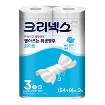 [인기] 스카트 빨아쓰는 항균 행주타월 54+9매 2롤, 3개