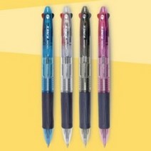 크라운 키넥스 3색 볼펜 0.7mm 랜덤