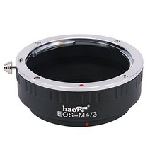 Haoge 수동 렌즈 마운트 어댑터 Canon EOS EF EFS 렌즈에서 올림푸스 펜 및