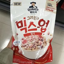 [롯데] 퀘이커 그래놀라 믹스업 딸기 350g (대가상회)