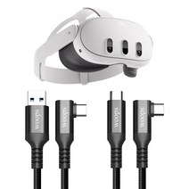 오큘러스 메타 퀘스트 2 3 링크케이블 초경량 USB3.2 GEN1, C TO C (5m woops), 1개