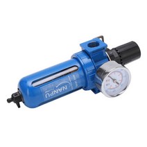 Pneumatic Filter Valve Air Regulator Stainless Steel Bracket for Cleaning and Drying, 한개옵션1, 02 3-8in