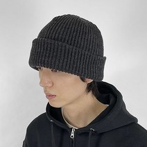 남자 골지 왕 대두 빅사이즈 머리큰사람 큰 비니 모자 비니모