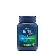 GNC 트리플 스트렝스 피쉬 오일 미니 소프트젤, 120개입, 1개