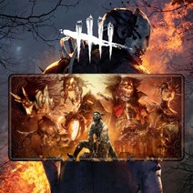 Dead by Daylight 데바데 데드 바이 데이라이트 마우스 패드 초대형 마우스 장패드 게임 캐릭터 테이블 패드 노트북 패드, 18_800x300mm | 3mm
