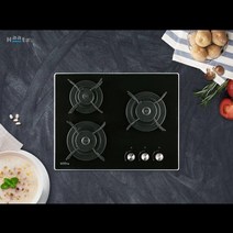 하츠 3구 빌트인 가스레인지 GC-3606EDBH 렌지 쿡탑, LNG