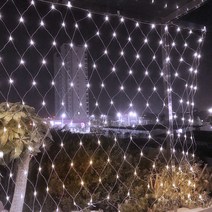은하수200구 투명선 LED 그물네트 백색 지니전구, 본상품선택