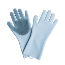 조단앤쥬디 실리콘 클리닝 글러브 세컨드 제너레이션 고무장갑 HH674, 1개, Blue