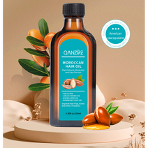 [버미샵] Qanzire 모로칸 헤어 에센스 오일 트리트먼트 100ml 모로코 오일, 1개