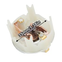 철물 드릴 모터 카본 브러쉬 홀더 RS775 RS750 RS755 750 40x40x35mm 용 정류 부품 1 개, 한개옵션0, 한개옵션0