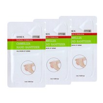 1+1 손세정제 휴대용 일회용 손소독제 세니타이저 2ml, 3개