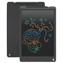NEWYES-12 인치 휴대용lcd 라이팅 태블릿 글쓰기 그림 그리기 연습장 전자식 보드 얇은 두께 펜 포함, colors black_CHINA