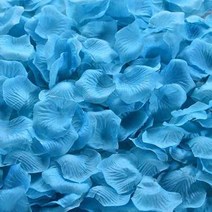 다육이화분 도자기판매 장미 꽃 웨딩 플라워 실크 화이트 꽃잎 레드 인조 용품 Sz002, 05 lake blue_01 1000pcs