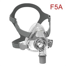 코골이방지 양압기 F5/F5A CPAP 마스크 CPAP 자동 CPAP BPAP 베개 풀 페이스 마스크 실리콘 소재 사이, 01 F5A_02 M