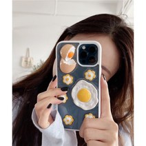[당일출고/신상] 계란후라이 달걀 아이폰케이스 폰케이스