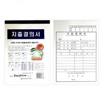 모조지지출결의서묶음권입 TF3+G3S 지출결의서 u4677AE