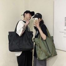 퓨어데일리 남녀공용 에코백 크로스백