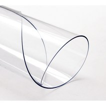 커버팩토리 에코투명 원형매트, 지름80cm