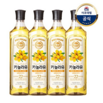 해표 카놀라유, 900ml, 12개