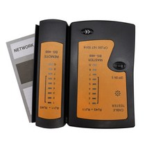 RJ45 RJ11 RJ12 CAT5 UTP LAN 케이블 전화선 테스터 감지기 원격 테스트 도구 네트워킹 네트워크, 01 Black