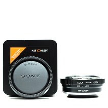 K&F FD-NEX 렌즈어댑터 - 캐논 FD 렌즈 >> 소니 E 바디 – 뒤캡포함 – Canon FD lens to Sony E mount adapter + rear cap” class=”wr-img”></a></div></div></div></div><div class=