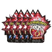 스트라이킹 팝핑캔디 딸기맛 15g 5개, 나리글로벌 1