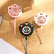 고양이 발 난손보 휴대용 인플루언서 난아기 귀여운 방폭 야광열보, 화이트계열