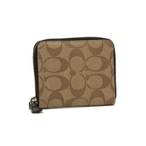 코치 아울렛 반지갑 시그니처 미니지갑 맨즈 COACH912902QBTN2 탄 카키 품