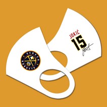 와우박스 주문제작 NBA 덴버 너기츠 니콜라 요키치 싸인 3D 입체 패션 마스크