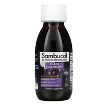 삼부콜 블랙 엘더베리 시럽 120ml, 1