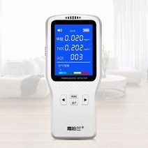 미세먼지 측정기 포름알데히드 실내 공기질 테스터, 일반형 포름알데히드 tvoc 측정가능 건전지