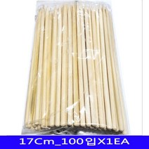 대나무대꼬지 나무꼬챙이 식당용 17Cm_100입X1EA, 골든타임벨 1, 골든타임벨 1