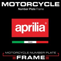2020 아프릴리아 바이크 번호판가드 MFMC04-2020 APRILIA 3LINE DESIGN MOTORCYCLE Number Plate Frame, D07
