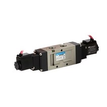 KCC 공압솔레노이드밸브(5포트) KS530D-220V(더블), 1
