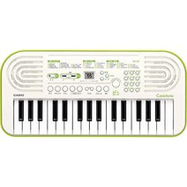 CASIO 전자 키보드 Casiotone 32 미니 건반 SA-50 화이트 & 그린