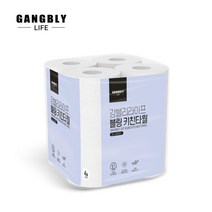 강블리 블링 휴 키친타올 4롤 150매 3팩, [강블리] 블링 휴 키친타올 4롤 150매 2팩