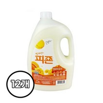 피죤 섬유유연제 옐로미모사 3000ml X 12개 수건 의류냄새제거 고농축 섬유향수, 상세페이지 참조, 상세페이지 참조, 상세페이지 참조