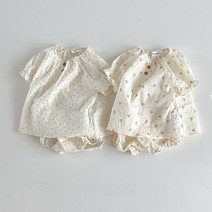 마이베베 눈꽃블루머세트