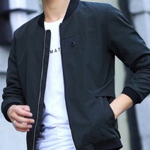가바바 남성 봄버자켓 유행타지않는 데일리 블루종 자켓 G23626
