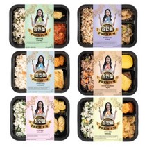 맛있고 건강한 관리 시작 정인혜 프리미엄 도시락 6종 6팩