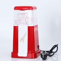 뻥튀기 기계 110V 220V 전기 팝콘 메이커 가정용 자동 미니 공기 기계 DIY 포퍼 선물, 02 Popcorn Machine 2