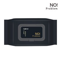 노프러블럼 차량용 세정티슈 1팩 내부 세차 청소 용품, 단품, 단품
