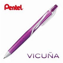 pentel VICUNA 비쿠나 볼펜 비쿠냐 볼펜 (BX157), 0.7 mm, 분홍  (흑색심)