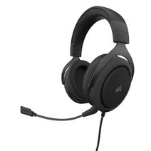 (CORSAIR (헤드셋 HS50 Stereo 카본 헤드셋/카본, 단일 모델명/품번