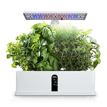 수경재배키트 정원 수경법 성장 시스템 실내 허브 정원 키트 자동 타이밍 led 성장 용, 04 eu plug